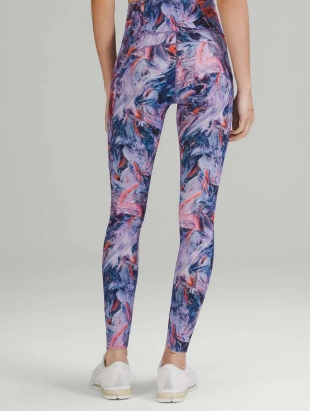 Lululemon Fast and Free Brushed Fabric High-Rise Tight 28" in Atmospheric Purple